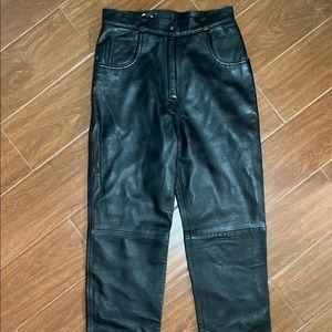 REAL leather pants